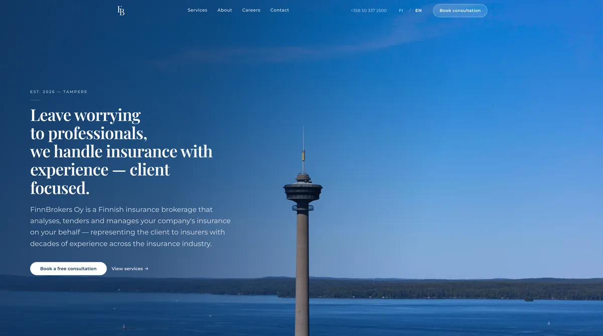 FinnBrokers - insurance broker